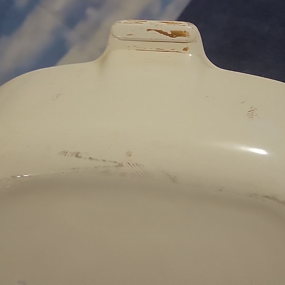 Corningware blue cornflower casserole bakeware. - Picture 4 of 5